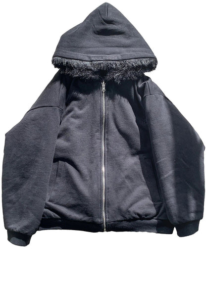 Unisex Reversible Fur Zip-Up